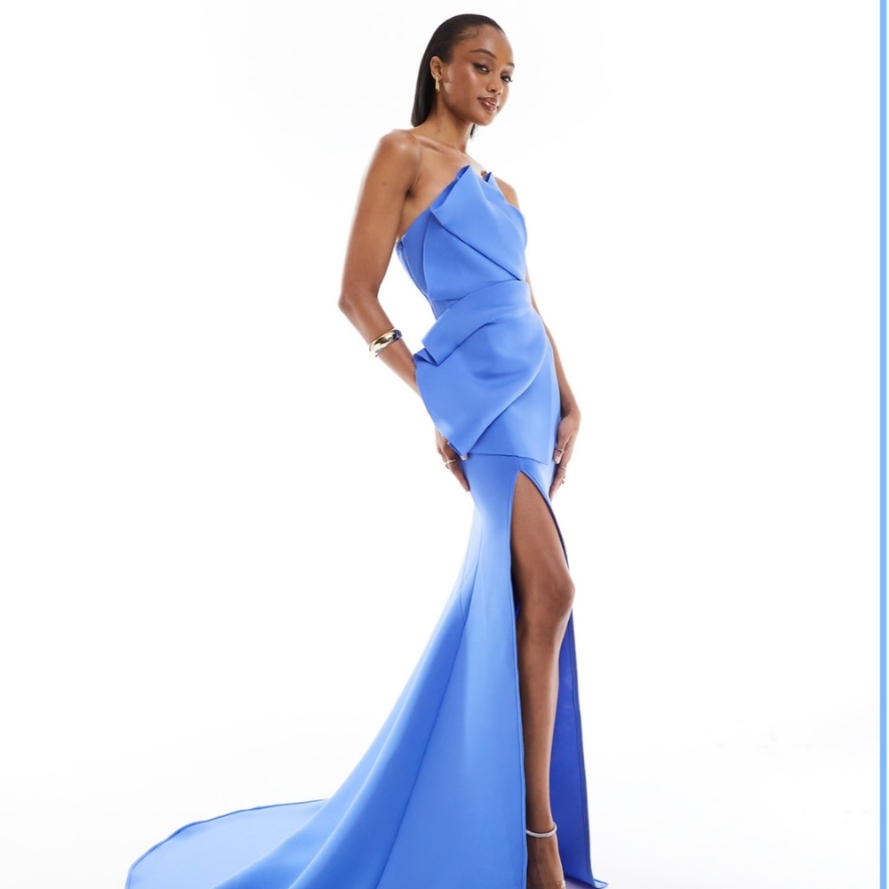 NWT Blue ASOS dress, size 8